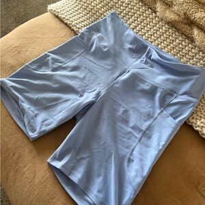 Old Navy Light Blue Biker Shorts